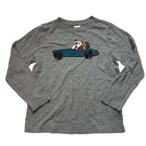Hanna Andersson 100% Cotton Christmas Santa Top 130